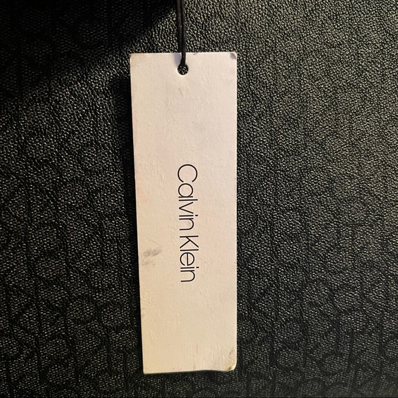 NWT Black and Silver Calvin Klein Purse - Picture 9 of 10